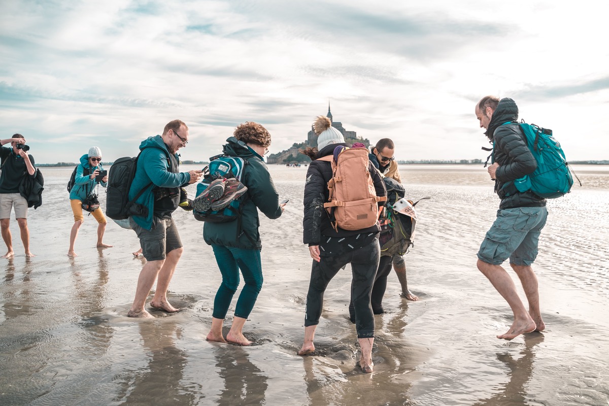 Traversées de la baie (guides) - Destination Mont Saint-Michel