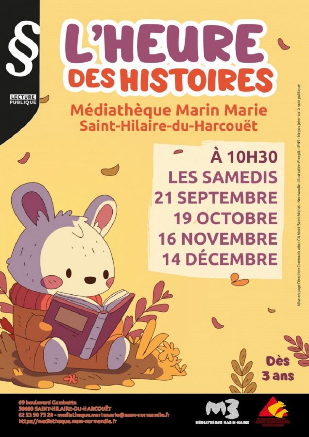 Lheuredeshistoires-mediatheque-St-Hilaire-sept-oct-nov-dec2024