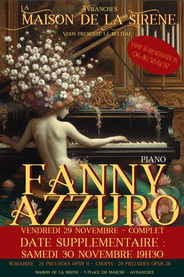 Maison-de-la-Sirene-Avranches-recital-Fanny-Azzuro-date-supplementaire