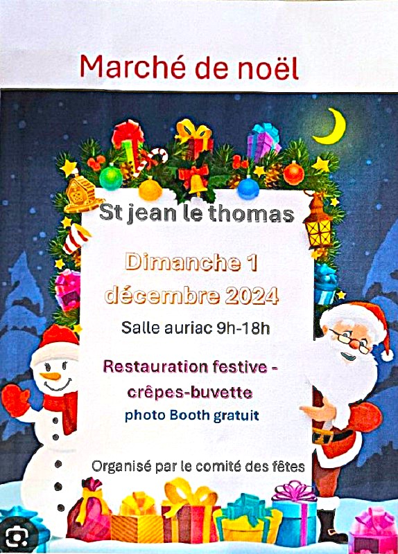 Marché de Noël Le 1 déc 2024