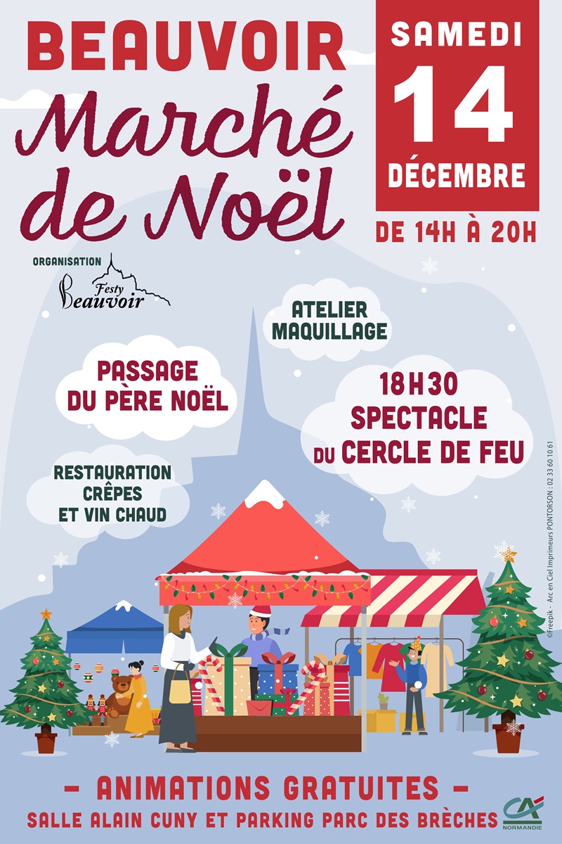 Marché de noël Le 14 déc 2024