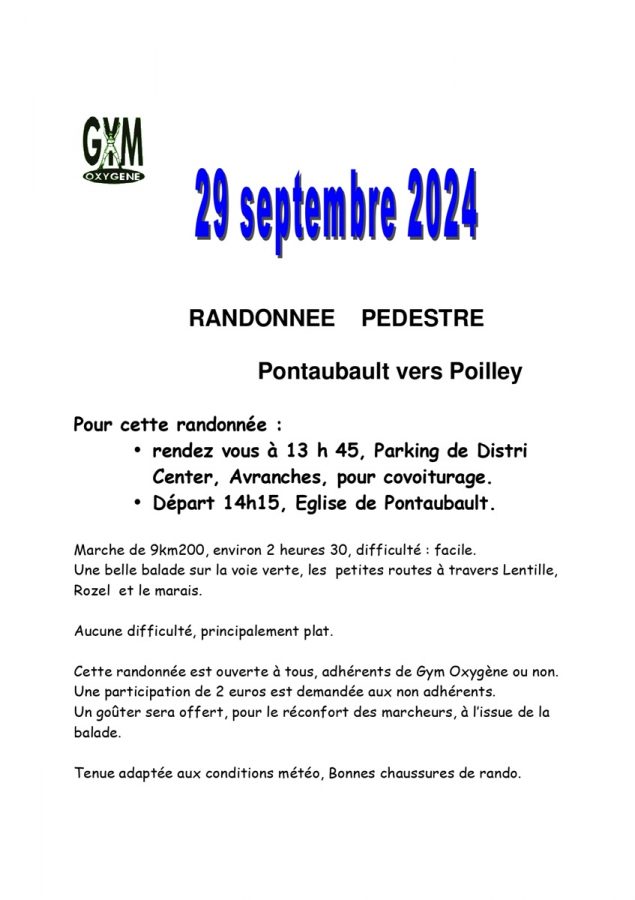 Randonnee-Gym-Oxygene-Pontaubault-vers-Poilley-29sept2024